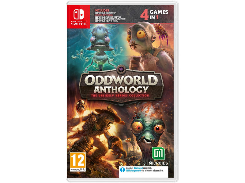 Oddworld Anthology: The Unlikely Heroes Collection - Nintendo Switch - Abenteuer - PEGI 12