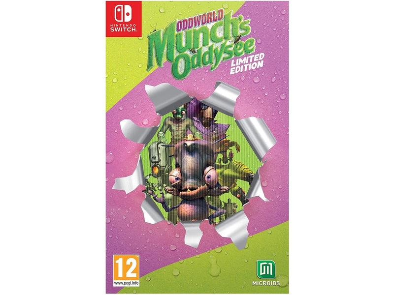 Oddworld: Munch's Oddysee - Limited Edition - Nintendo Switch - Action - PEGI 12