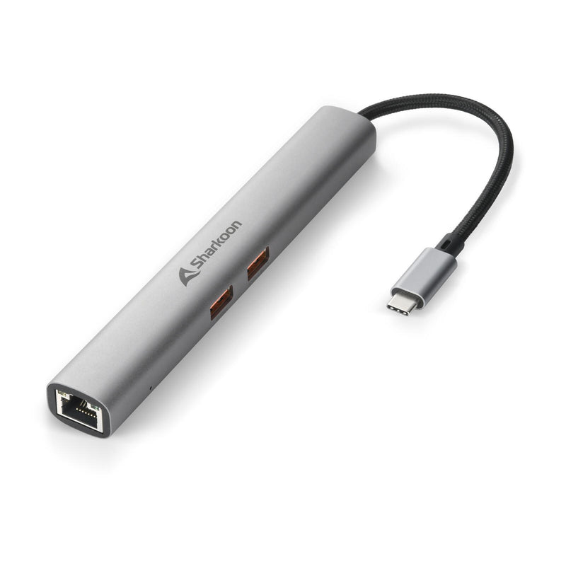 Sharkoon OfficePal Combo Adapter, dunkelgrau