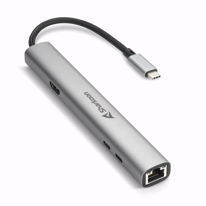 Sharkoon OfficePal Combo Adapter, dunkelgrau