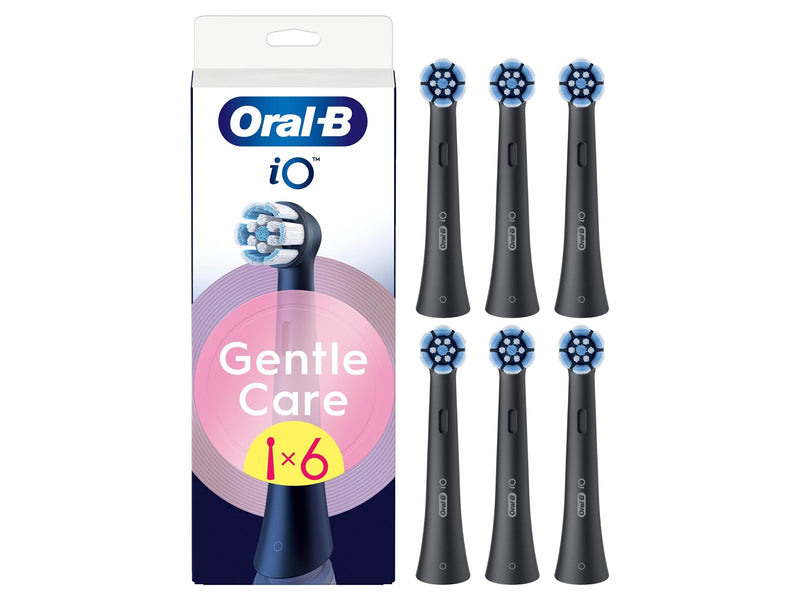 Oral-B Bürstenköpfe Gentle Care Black - 6 pcs