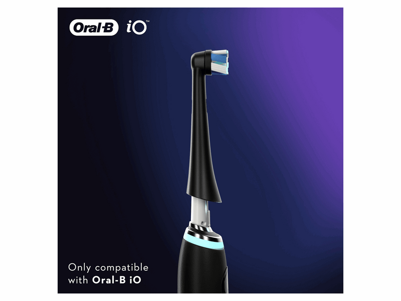 Oral-B Bürstenköpfe iO Ultimate Clean - Black - 4 pcs