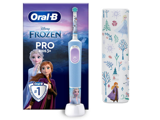Oral-B Elektrische Zahnbürste Vitality Pro Kids Frozen + case