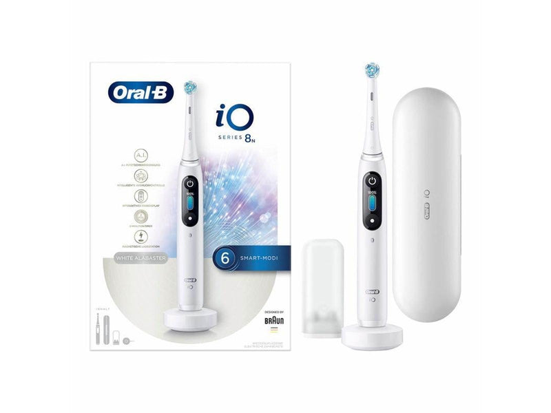Oral-B Elektrische Zahnbürste iO Series 8N White Alabaster
