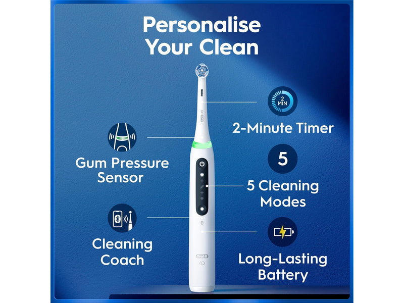 Oral-B Elektrische Zahnbürste iO5 Quite White
