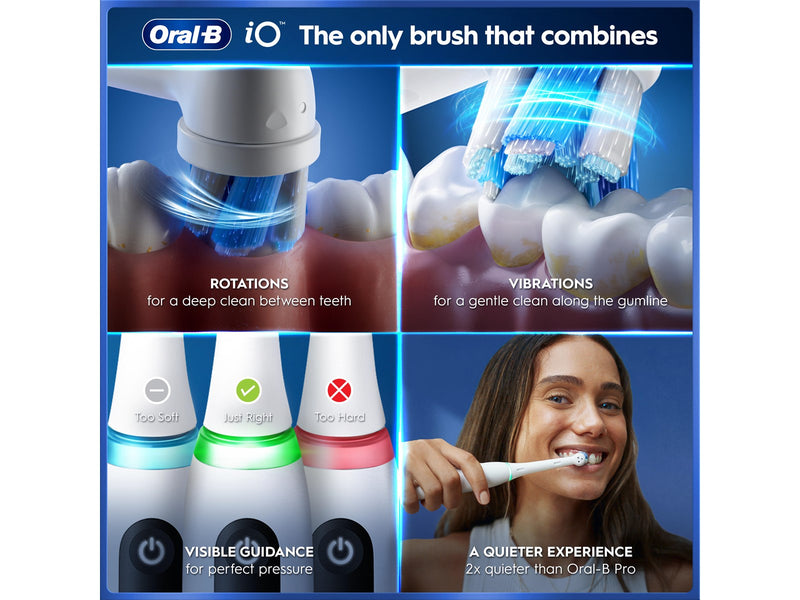 Oral-B Elektrische Zahnbürste iO5 Quite White
