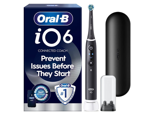 Oral-B Elektrische Zahnbürste iO6 Black Lava + 1 Extra Refill