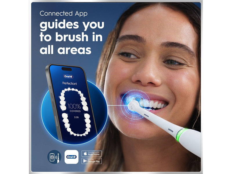 Oral-B Elektrische Zahnbürste iO6 Grey Opal + 1 Extra Refill