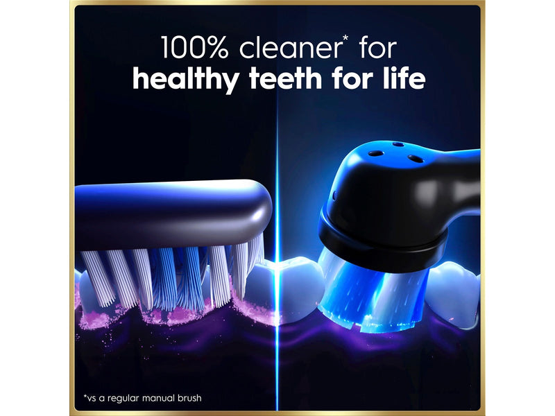Oral-B Elektrische Zahnbürste iO9 Black Onyx + 1 Extra Refill