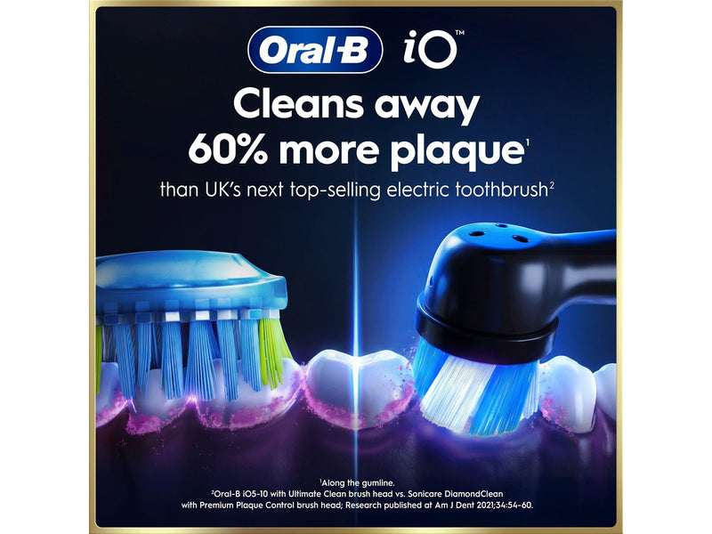 Oral-B Elektrische Zahnbürste iO9 Black Onyx + 1 Extra Refill