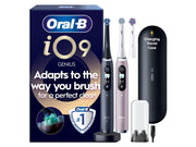 Oral-B Elektrische Zahnbürste iO9 Duo Black Onyx/Rose Quartz + 1 Extra Refill