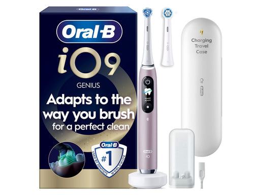 Oral-B Elektrische Zahnbürste iO9 Rose Quartz + 1 Extra Refill