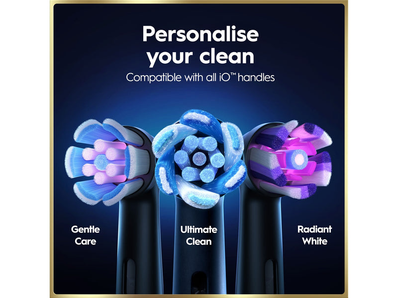 Oral-B Elektrische Zahnbürste iO9 Sapphire Blue + 1 Extra Refill