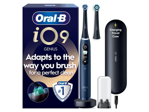 Oral-B Elektrische Zahnbürste iO9 Sapphire Blue + 1 Extra Refill