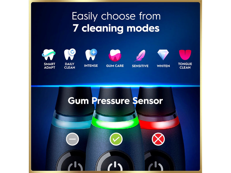 Oral-B Elektrische Zahnbürste iO9 Sapphire Blue + 1 Extra Refill