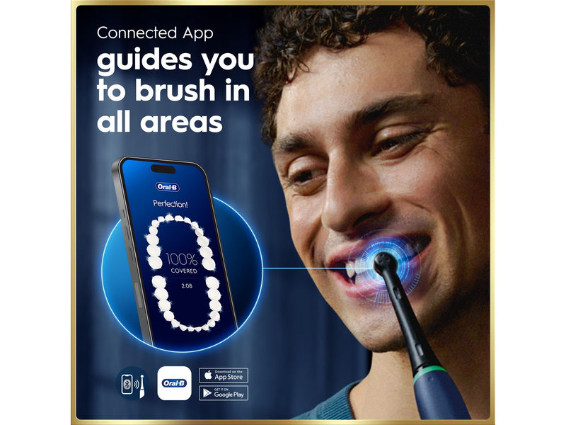 Oral-B Elektrische Zahnbürste iO9 Sapphire Blue + 1 Extra Refill
