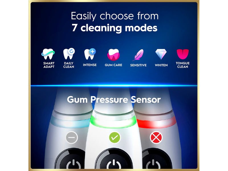 Oral-B Elektrische Zahnbürste iO9 White Alabaster + 1 Extra Refill