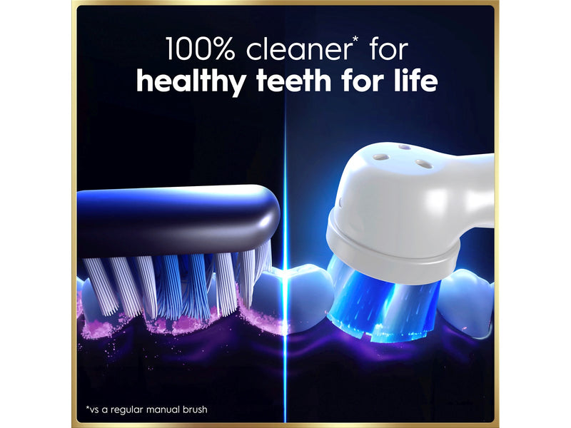Oral-B Elektrische Zahnbürste iO9 White Alabaster + 1 Extra Refill