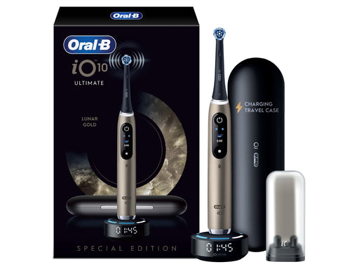Oral-B Zahnbürste iO10 Lunar Gold Special Edition (Black Refill)
