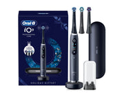 Oral-B Zahnbürste iO9 Black Gift Pack incl. Charging Travel Case + 2 extra brush heads