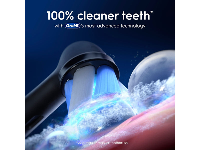 Oral-B Zahnbürste iO9 Black Gift Pack incl. Charging Travel Case + 2 extra brush heads