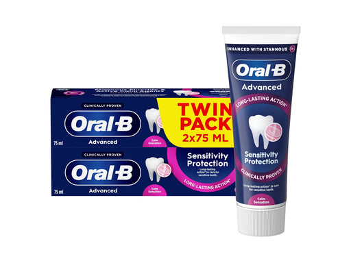 Oral-B Zahnpasta Sensitivity Protection Duo - 2x75ml