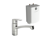 Oras safira kitchen faucet with water heater