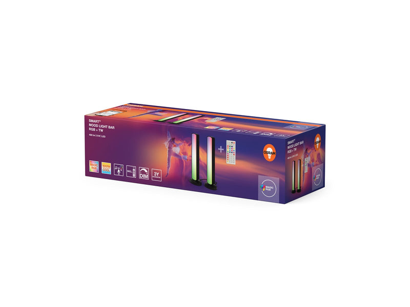Osram  SMART+ Mood Light Bar 480lm 8W RGB+827-865 black WiFi