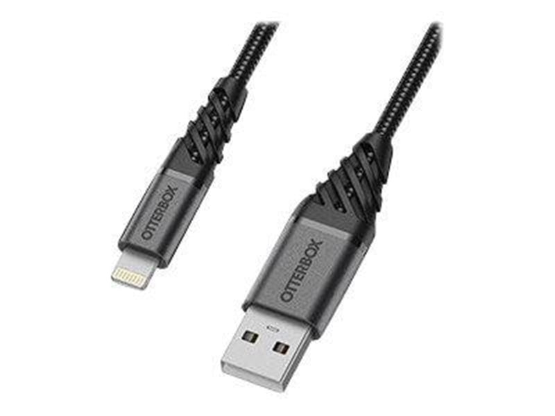 OtterBox Premium Cable USB A-Lightning 1M - black