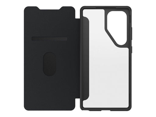 OtterBox React Folio Samsung Galaxy S25 Ultra Black Crystal - clear/black