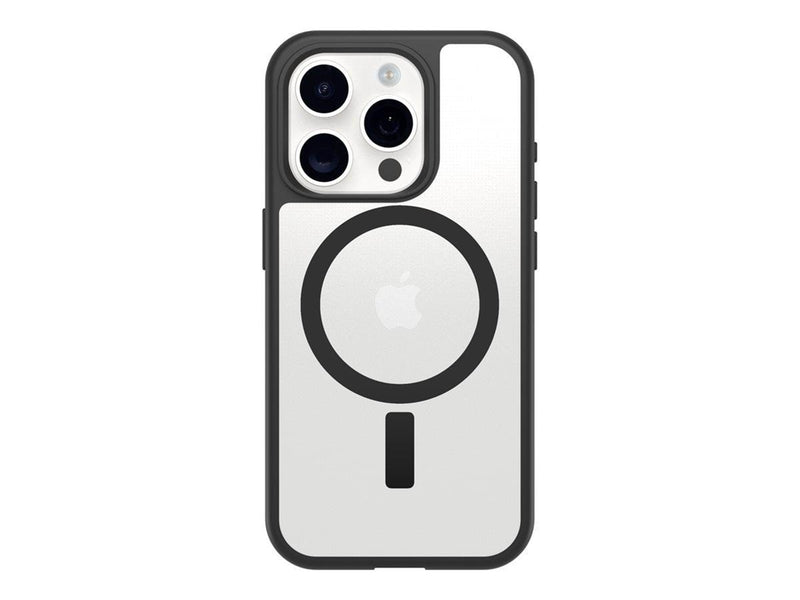 OtterBox React MagSafe Apple iPhone 16 Pro Black Crystal - clear/black - ProPack