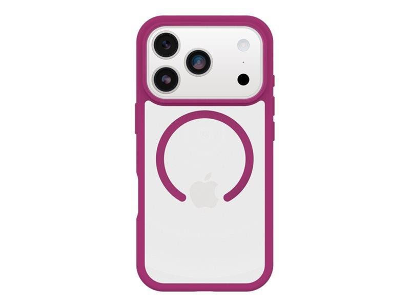 OtterBox React MagSafe Apple iPhone 17 Pro Rose Crystal - clear/pink