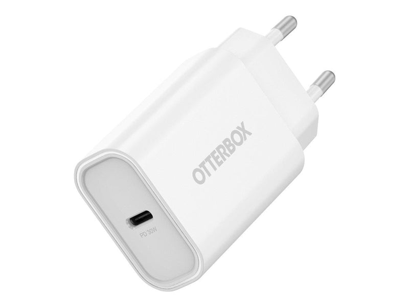 OtterBox Standard EU Wall Charger 30W - 1X USB-C 30W USB-PD White - ProPack