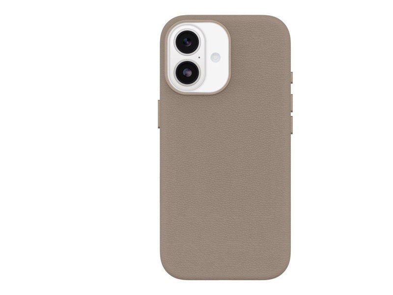 OtterBox Symmetry Cactus Leather Camera Control Apple iPhone 17 Cottonwood Glen - light grey
