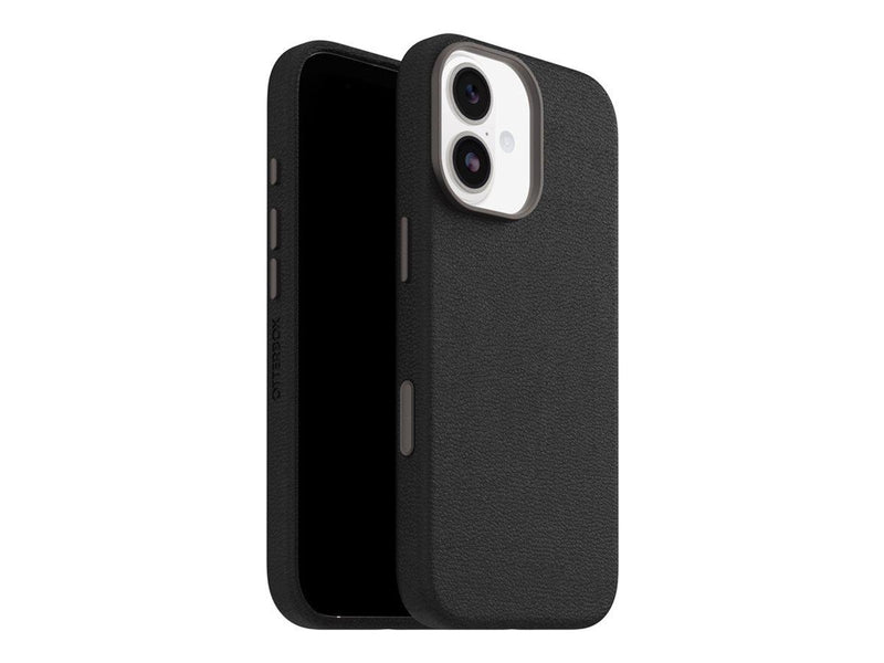 OtterBox Symmetry Cactus Leather Camera Control Apple iPhone 17 Noir Ash - black