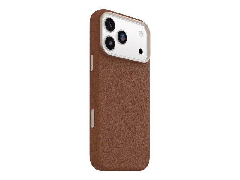 OtterBox Symmetry Cactus Leather Camera Control Apple iPhone 17 Pro Max Desert Saddle - brown
