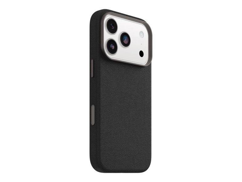 OtterBox Symmetry Cactus Leather Camera Control Apple iPhone 17 Pro Noir Ash - black