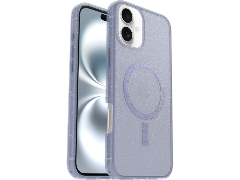 OtterBox Symmetry Clear MagSafe Apple iPhone 16 Plus Powder Daze - purple