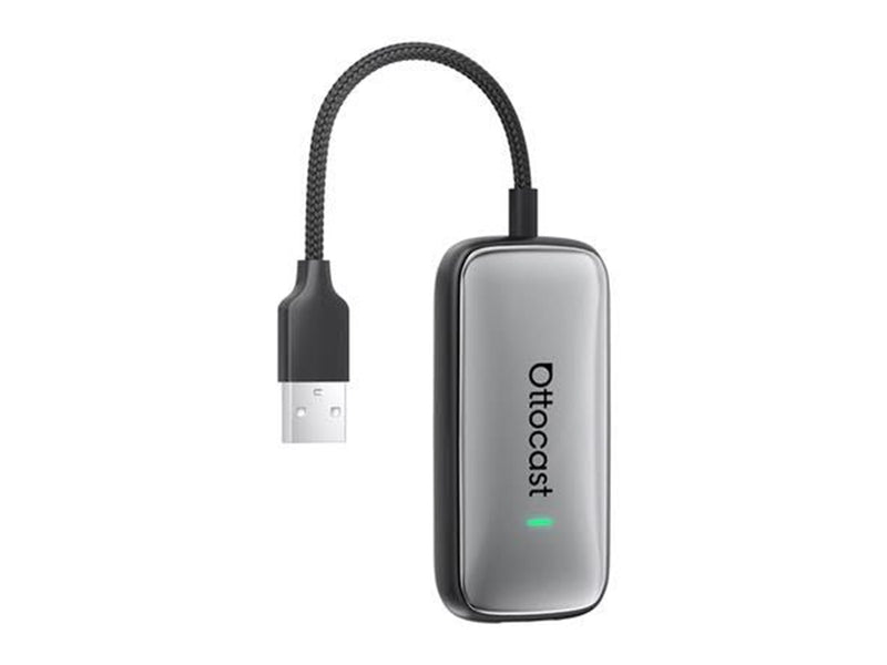 Ottocast Play2Video Plus Wireless CarPlay / Android Auto Adapter