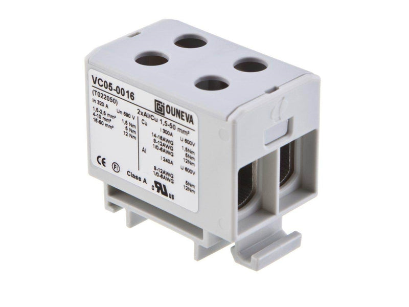 Ouneva Otl-connector 1.5-50 mm2 2xal/cu