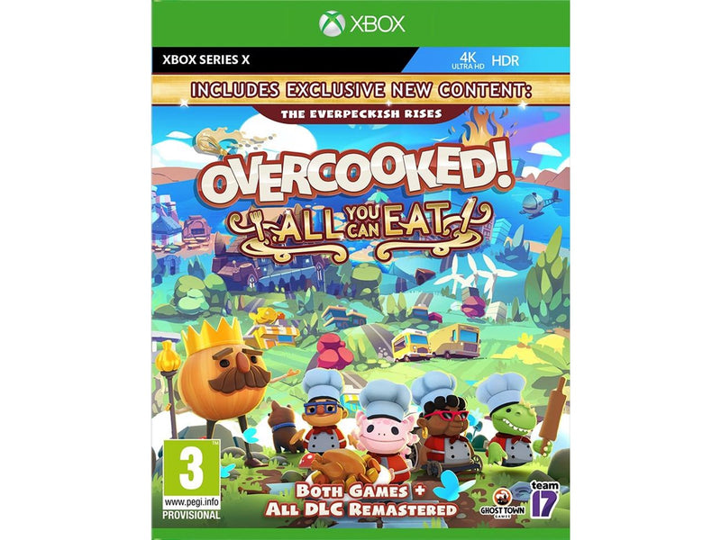 Overcooked! - All You Can Eat - Microsoft Xbox Series X - Party - PEGI 3