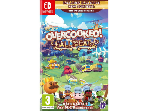 Overcooked! - All You Can Eat - Nintendo Switch - Party - PEGI 3