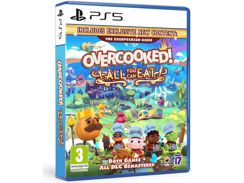 Overcooked! - All You Can Eat - Sony PlayStation 5 - Party - PEGI 3