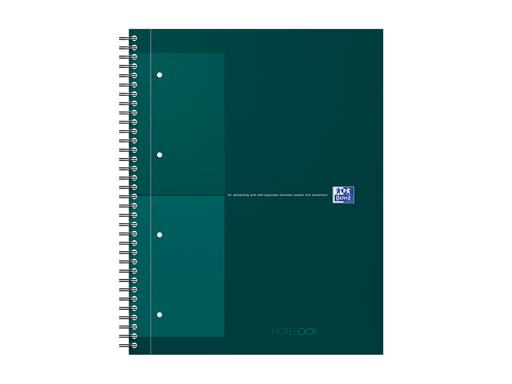 Oxford International A4+ Hardcover Notizbuch, Wire-O Spiralbindung, 5mm kariert, 80 Blatt scribzee kompatibel, 30. Jahre Jubiläums Edition, sortierte Farben