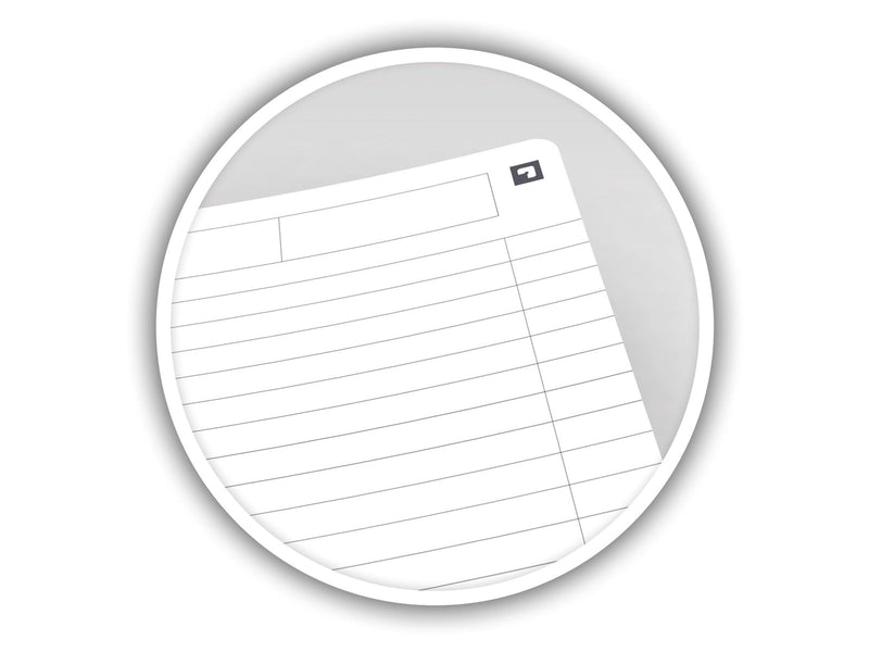 Oxford  Office Essentials A5 Soft Card Twin-wire Notebook Ruled 180 Pages Assorted Colours SCRIBZEE® Compatible