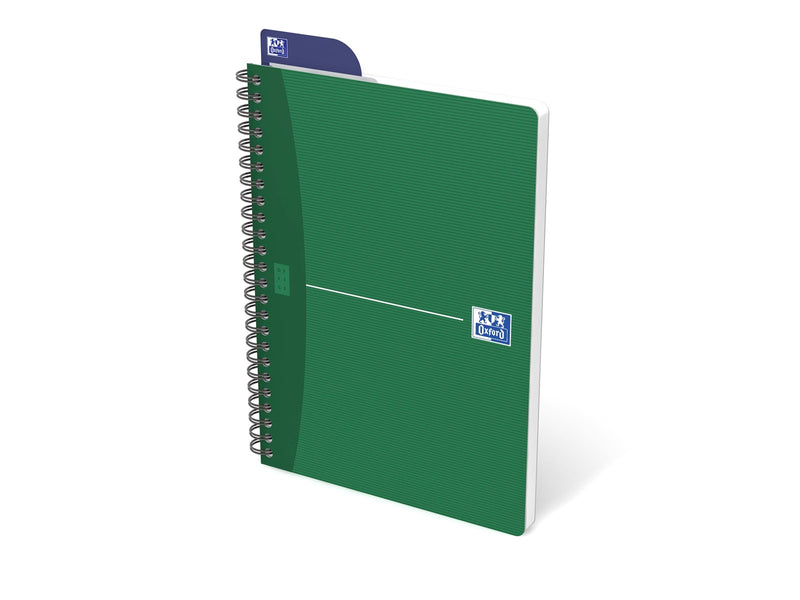 Oxford  Office Essentials A5 Soft Card Twin-wire Notebook Ruled 180 Pages Assorted Colours SCRIBZEE® Compatible