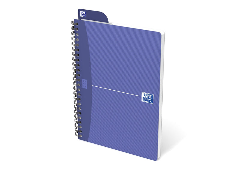 Oxford  Office Essentials A5 Soft Card Twin-wire Notebook Ruled 180 Pages Assorted Colours SCRIBZEE® Compatible