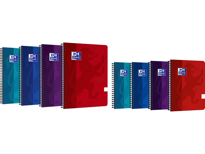 Oxford Touch Notebook A4 ruled 7 mm soft touch cover twin-wire 180 pages