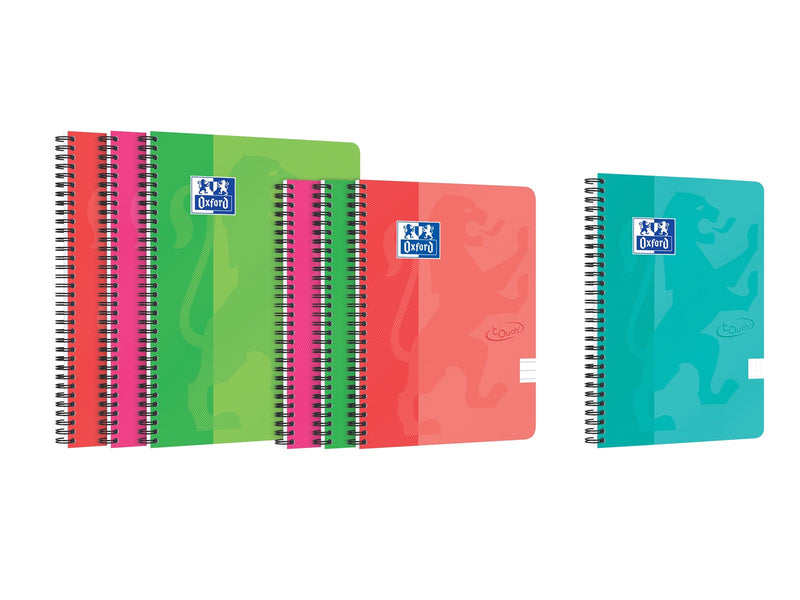 Oxford Touch Notebook B5 dot squared 5 mm soft touch cover twin-wire 180 pages
