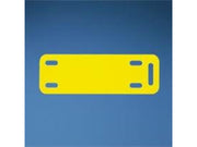 PANDUIT Thermal transfer marker plate.12.70x76.20mm yellow